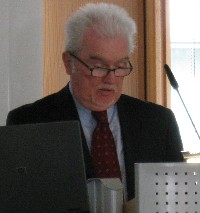 Dr. Priamus, Leiter des Instituts für Stadtgeschichte in Gelsenkirchen (ISG)